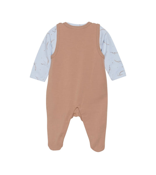 Ensemble pour bébé garçon Fixoni garçon bleu et brun