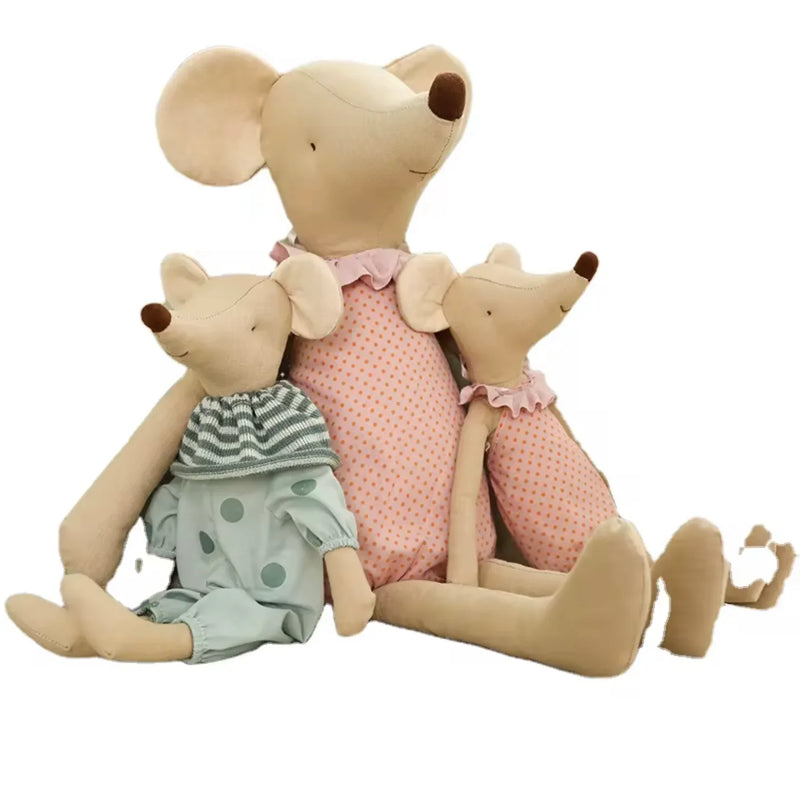 Chargez l'image dans la visionneuse de la galerie, Peluches bébé Les Souris Joyeuses – Modèle Kali douces et réconfortantes - Boutique Kaki Lilas
