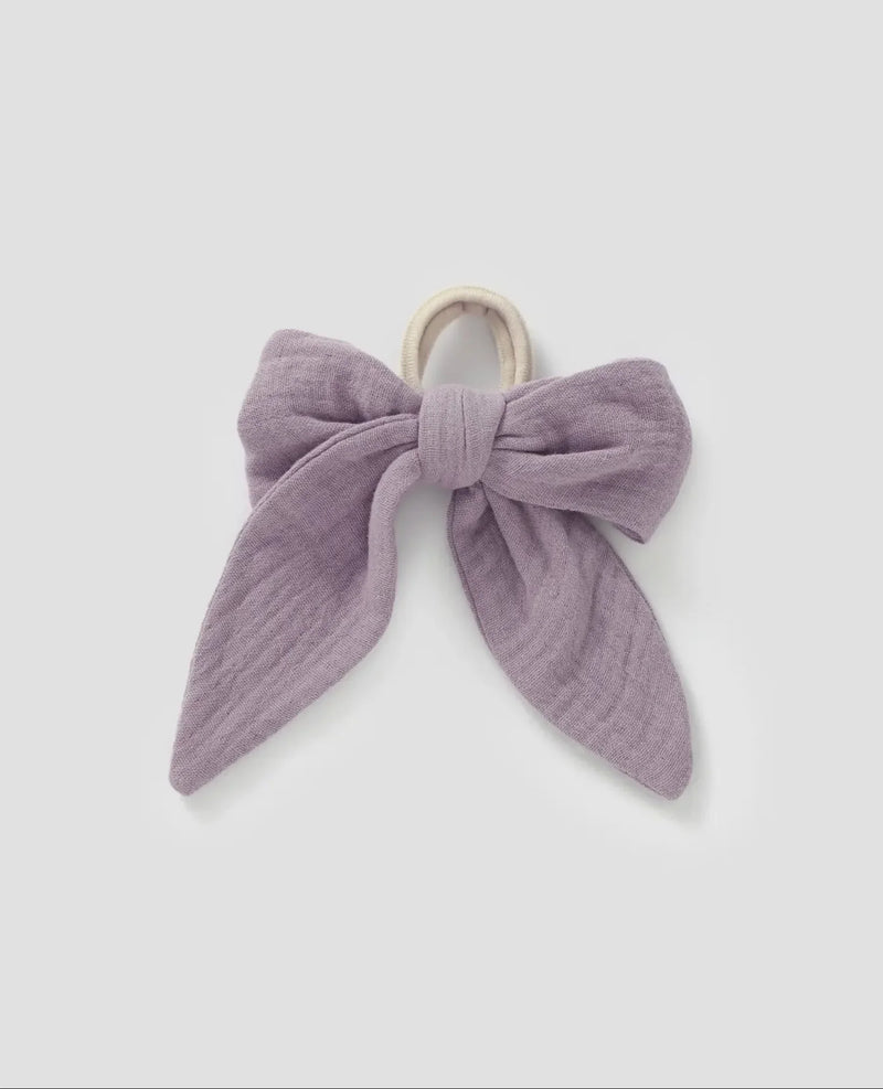 Chargez l'image dans la visionneuse de la galerie, Noeud à cheveux Lilas - Boutique Kaki Lilas
