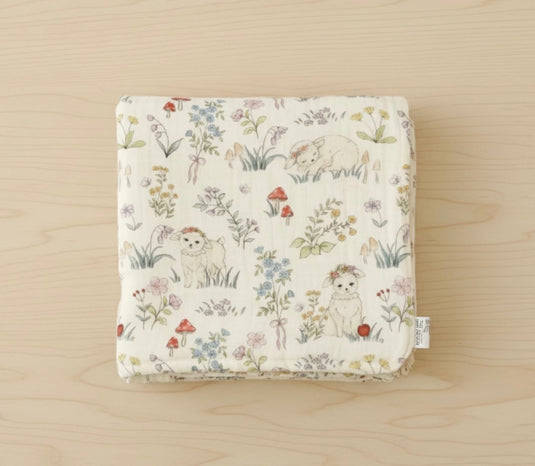 Mousseline bébé coton bio et bambou douce & légère – Kali