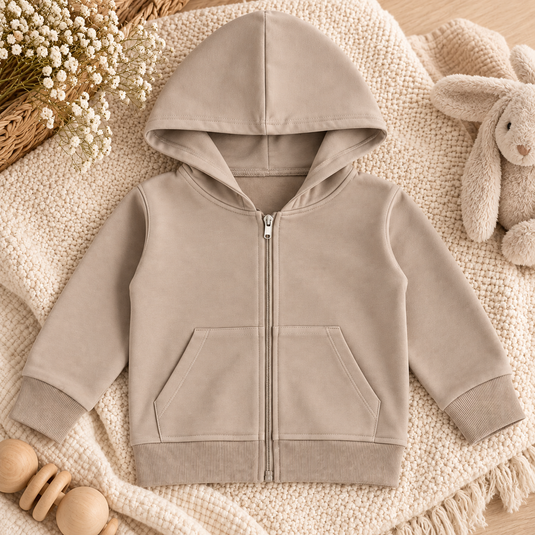 Ensemble deux pièces unisexe à capuche en coton – Automne-Hiver