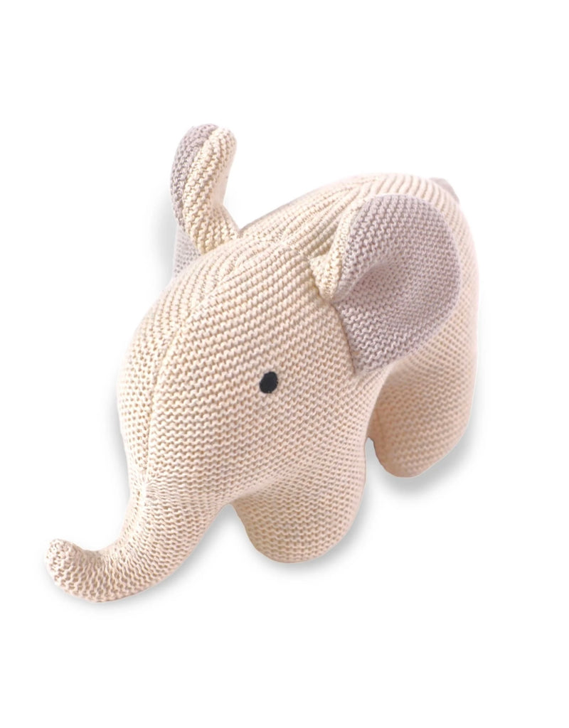 Chargez l'image dans la visionneuse de la galerie, Peluche faite mains en coton bio L'éléphant
