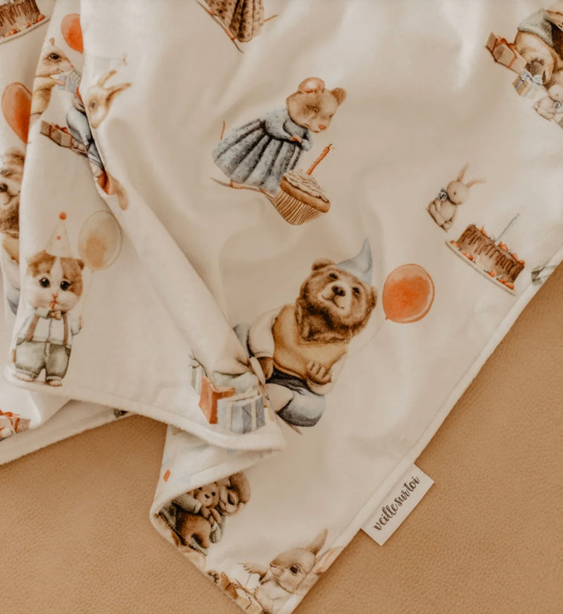 Load image into Gallery viewer, Couvertures emmaillotage de la marque Veille sur toi - Boutique Kaki Lilas
