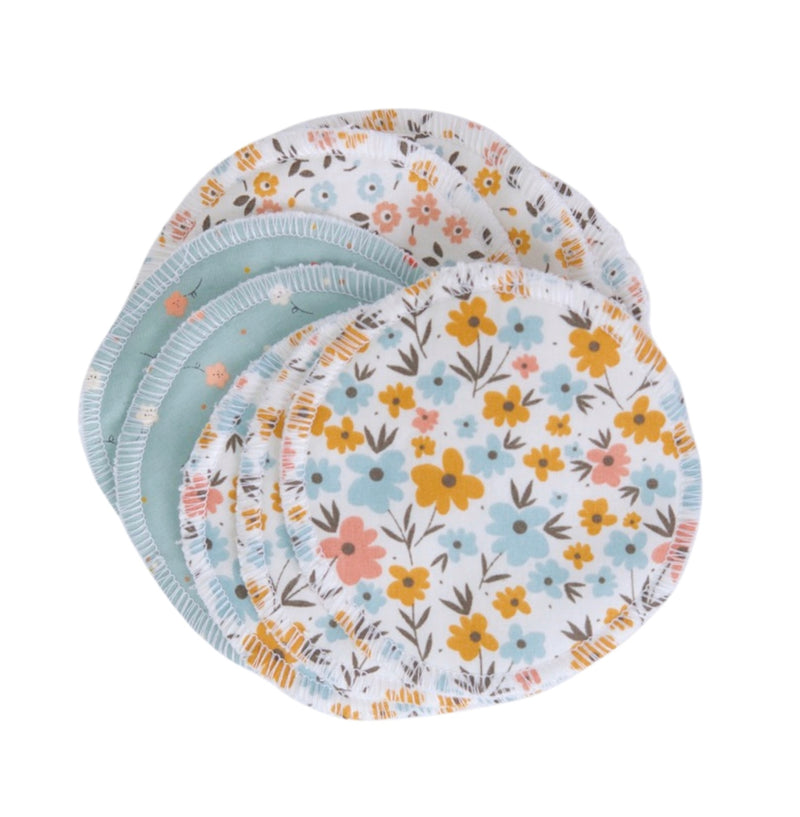 Load image into Gallery viewer, Lingettes démaquillantes en coton et ratine de bambou - Boutique Kaki Lilas
