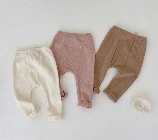 Soft stretch cotton baby leggings – Kali Autumn