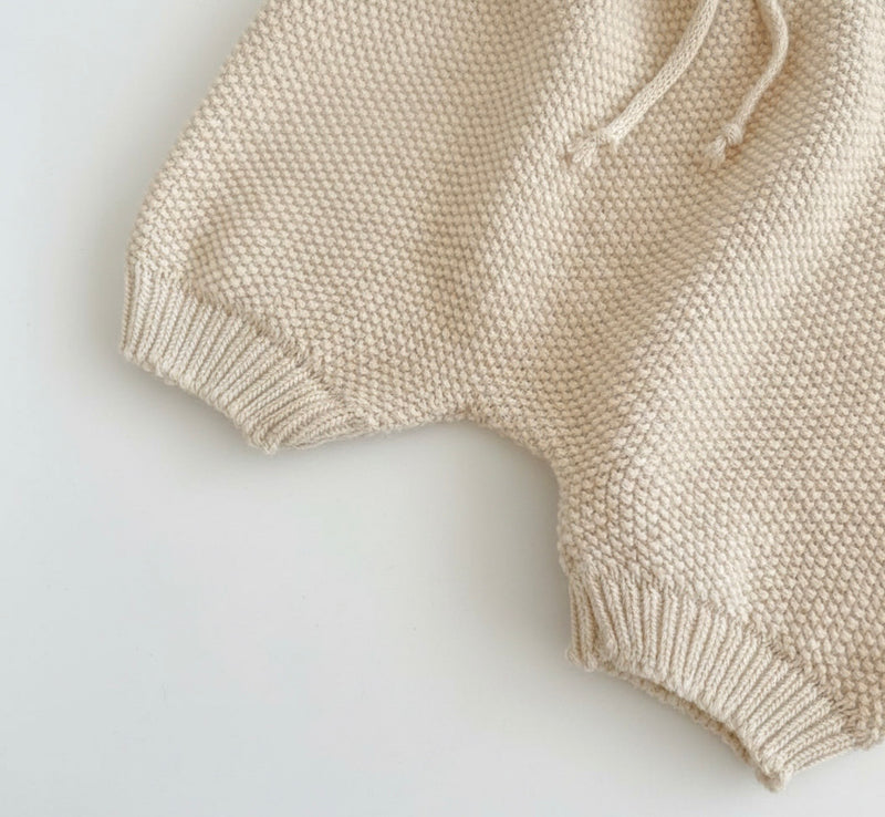 Chargez l'image dans la visionneuse de la galerie, Ensemble bébé 3-6 mois en tricot vintage Kali - Dernière chance

