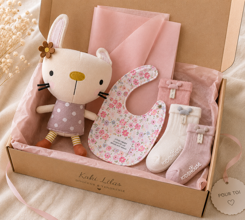 Chargez l'image dans la visionneuse de la galerie, Coffret de naissance – Petit Trésor pour filles
