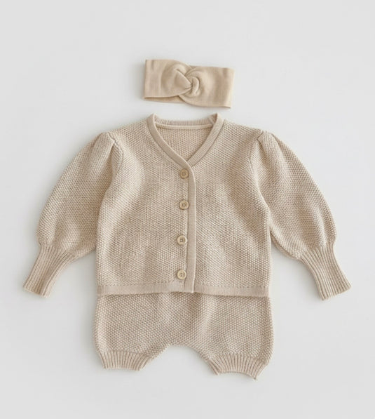 Vintage knitted baby set, 3-6 months, Kali - Last chance