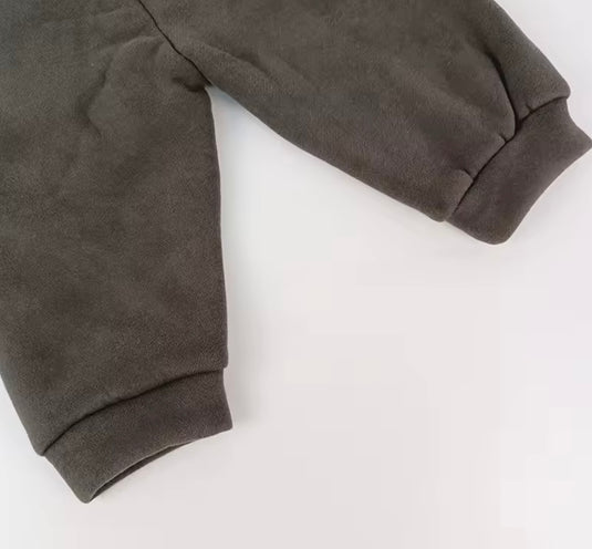 Ensemble bébé et enfant à capuche – Sapin - Pré-commande
