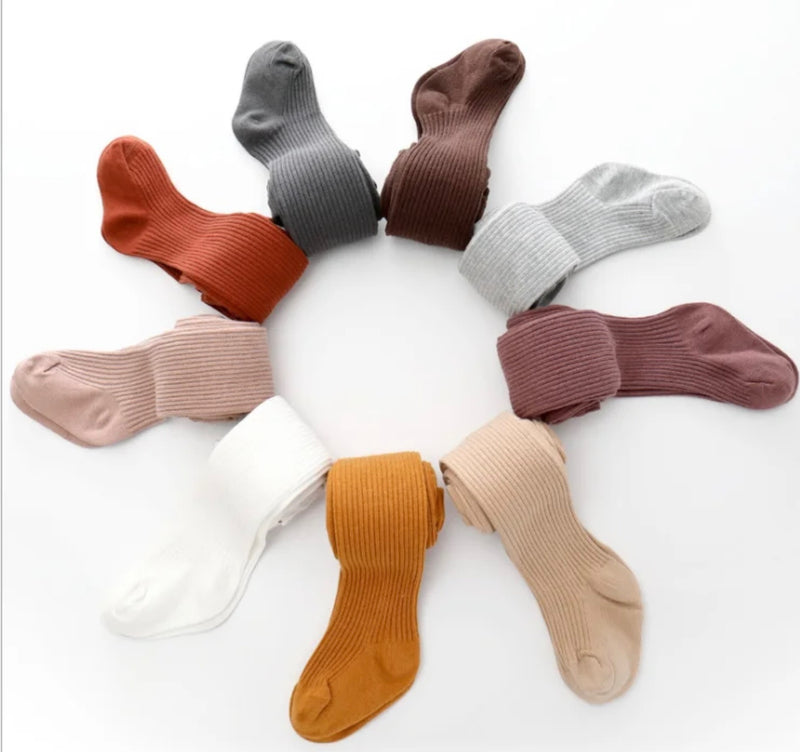 Chargez l'image dans la visionneuse de la galerie, Collants bébé en coton doux – modèle Kali - Boutique Kaki Lilas
