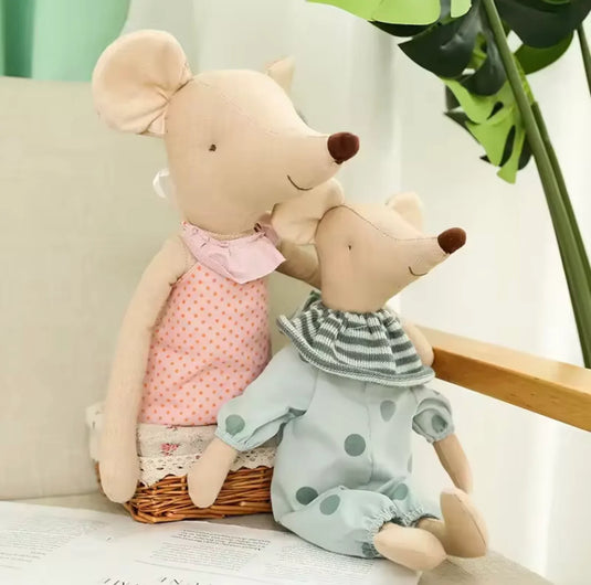 Peluches bébé Les Souris Joyeuses – Modèle Kali douces et réconfortantes - Boutique Kaki Lilas