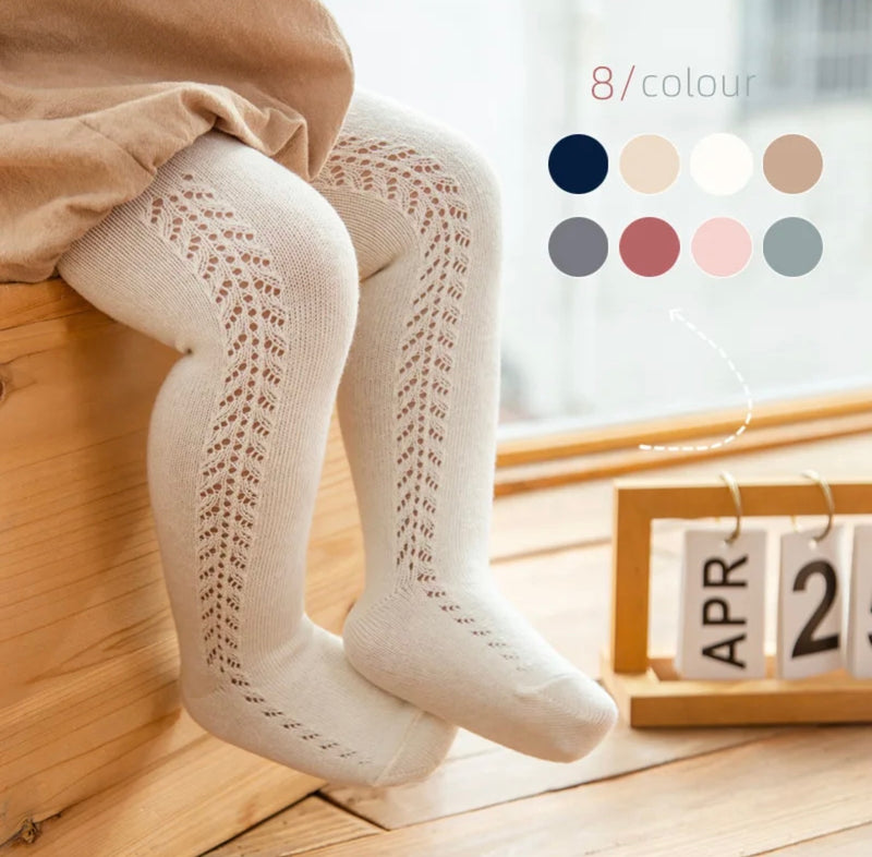 Chargez l'image dans la visionneuse de la galerie, Collants bébé en coton doux – modèle Kali - Boutique Kaki Lilas
