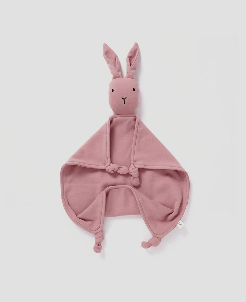 Load image into Gallery viewer, Doudou Lapin brossé Lovey-Berry coton bio - Boutique Kaki Lilas
