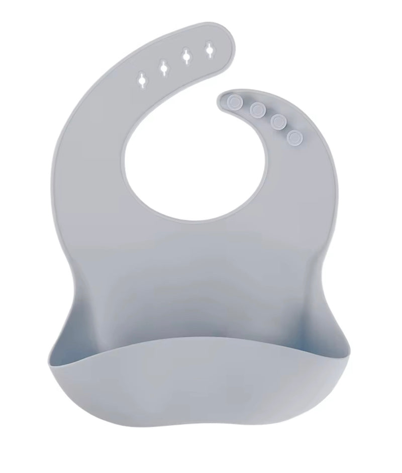 Chargez l'image dans la visionneuse de la galerie, Bavoir bébé en silicone souple et imperméable – Kali - Boutique Kaki Lilas
