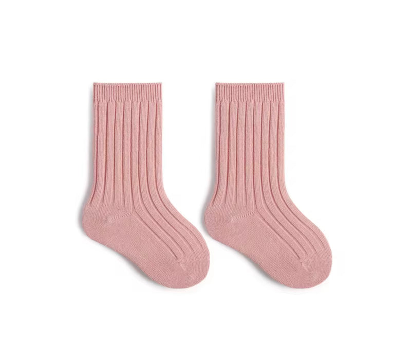 Chargez l'image dans la visionneuse de la galerie, 🧦 Chaussettes en coton peigné pour bébé et enfants – Douces, confortables et stylées - Boutique Kaki Lilas
