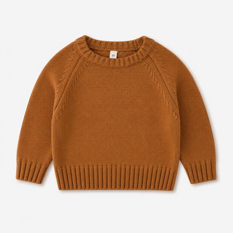 Chargez l'image dans la visionneuse de la galerie, Pull en tricot de coton pour bébé et garçon – Automne-Hiver
