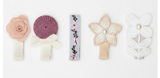 Clips à cheveux bébé fille lot de 10 – Kali April