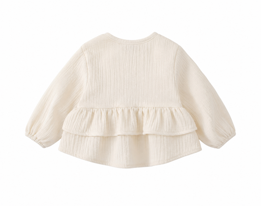 Blouse Romy à volants – Bébé et fille – Automne-Hiver