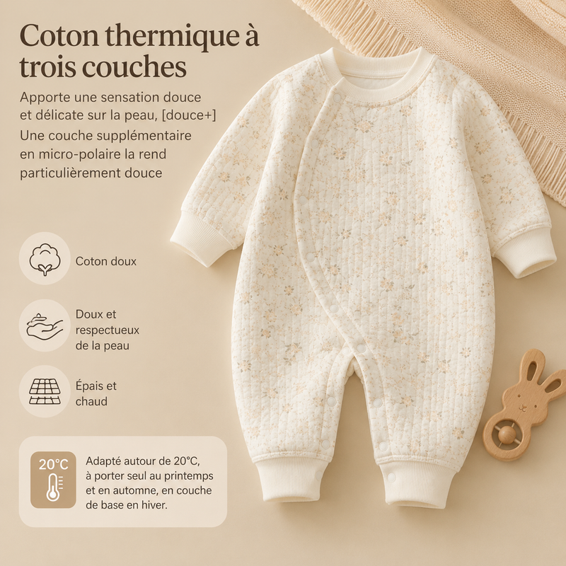 Chargez l'image dans la visionneuse de la galerie, Combinaison unisexe en polaire et coton imprimé animal – Automne-Hiver
