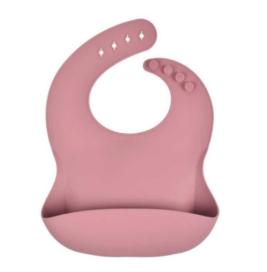 Bavoir bébé en silicone souple et imperméable – Kali - Boutique Kaki Lilas