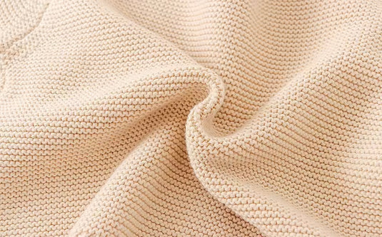 Cardigan bébé fille coton beige doux – Kali