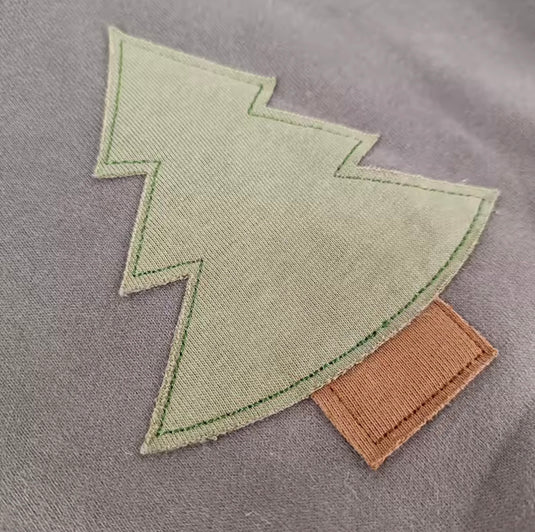 Ensemble bébé et enfant à capuche – Sapin - Pré-commande