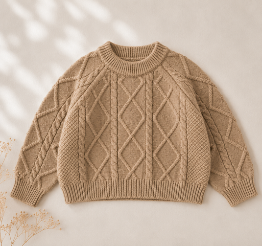 Ensemble Kali de pantalons et pulls en tricot chauds – Automne-Hiver