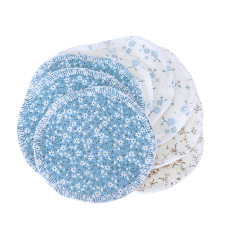 Load image into Gallery viewer, Lingettes démaquillantes en coton et ratine de bambou - Boutique Kaki Lilas
