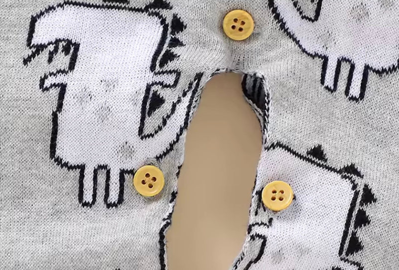 Chargez l'image dans la visionneuse de la galerie, Combinaison bébé garçon en tricot de coton doux – Kali
